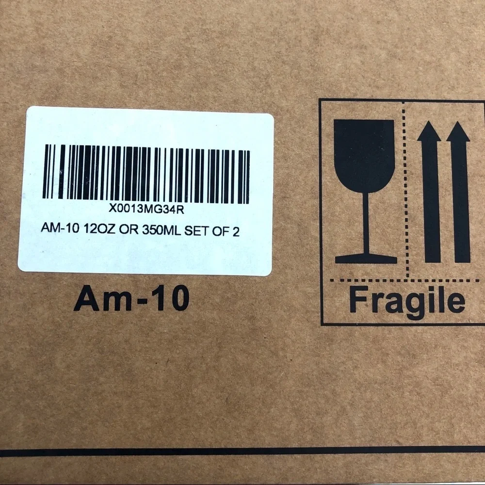 New Stone and Mill double glassware glasses